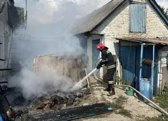 За добу на Житомирщині спалахнули чотири пожежі у приватному секторі