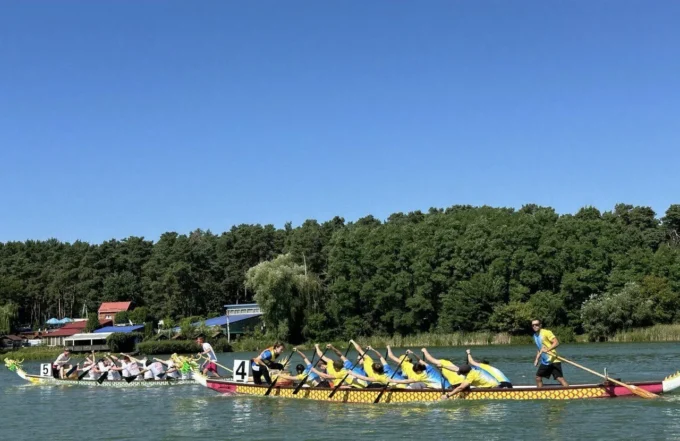 У Житомирі проходить чемпіонат з веслування