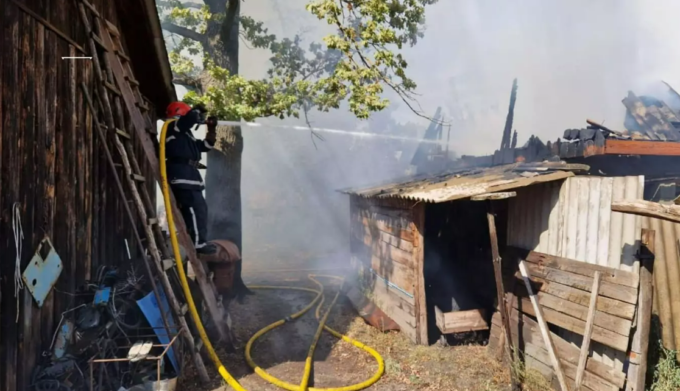 У Коростенському районі в пожежі загинув чоловік