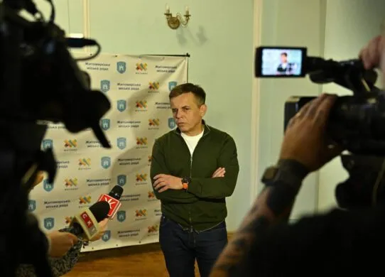 Сухомлин пішов з посади мера Житомира