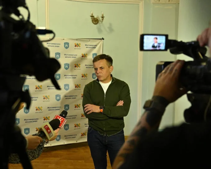 Сухомлин пішов з посади мера Житомира