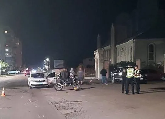 У Коростені під електробайк потрапив пішохід