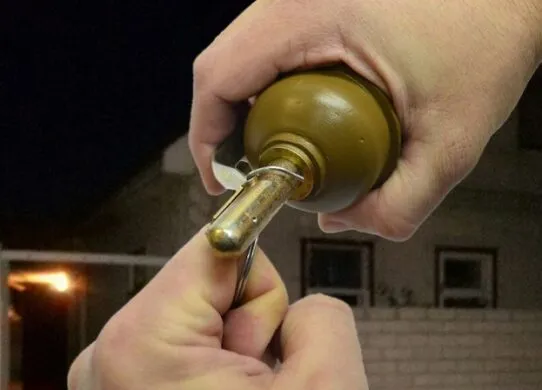 На Житомирщині п'яний водій вирішив помститися поліцейському та кинув гранату в його двір