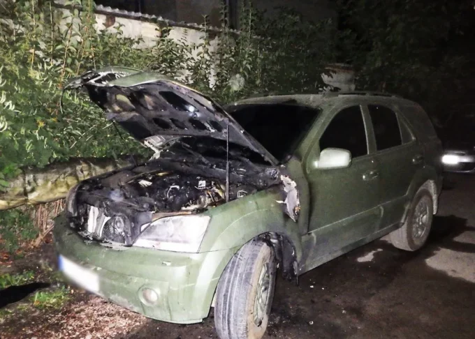 У Житомирі затримали палія військової автівки