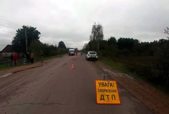 На Житомирщині п'яний водій збив насмерть пенсіонерку на скутері