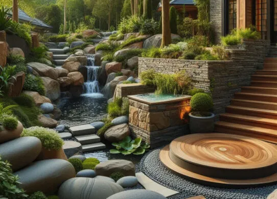 Природный камень в ландшафтном дизайне: идеи и решения