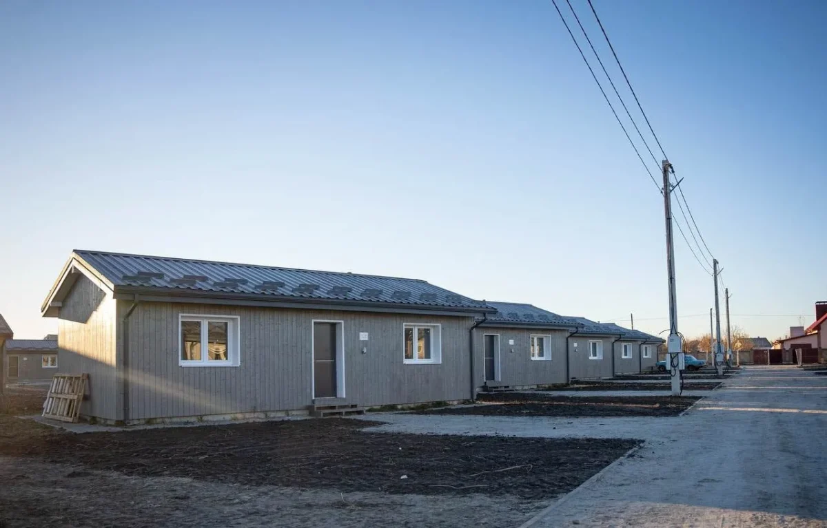 У Житомирі модульне містечко вже готове для проживання ВПО