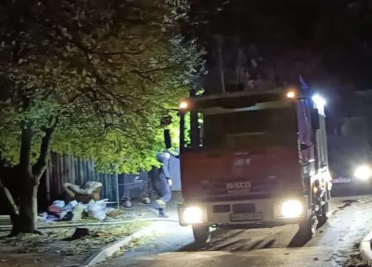 Цієї ночі у Житомирі врятували двох людей з пожежі