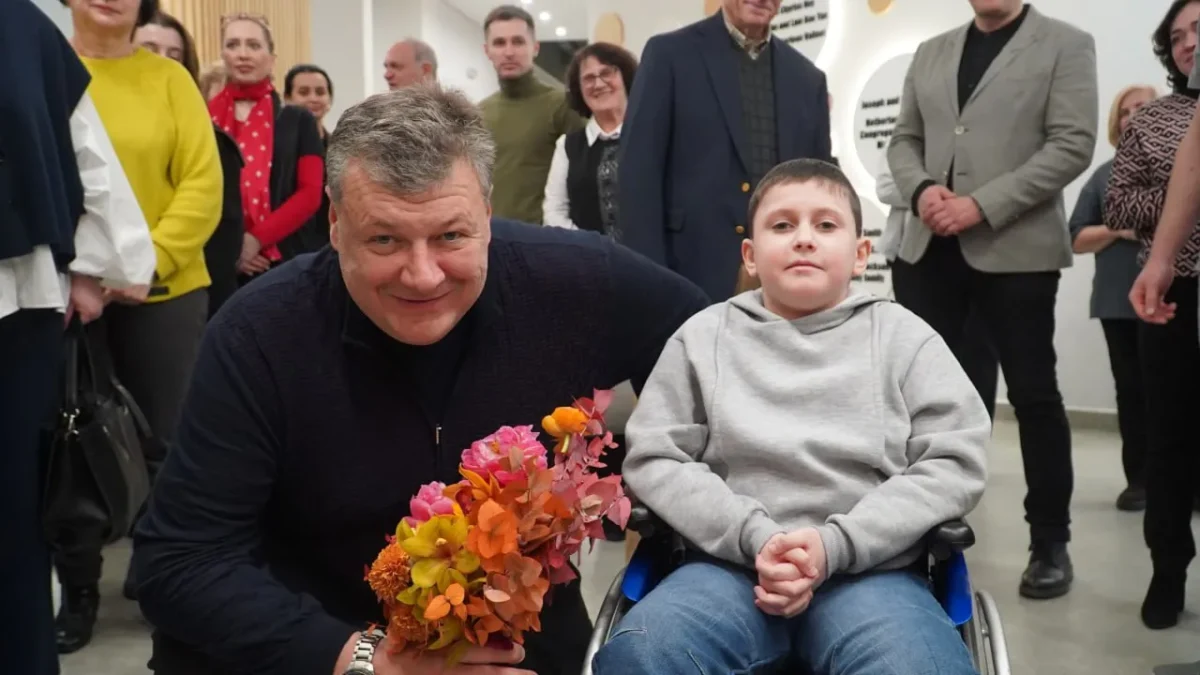 У Житомирській області відкрився реабілітаційний центр для діток з особливими потребами