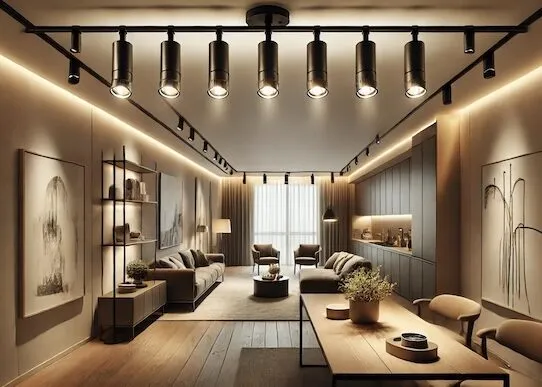 Трековые светильники: стильное и функциональное освещение