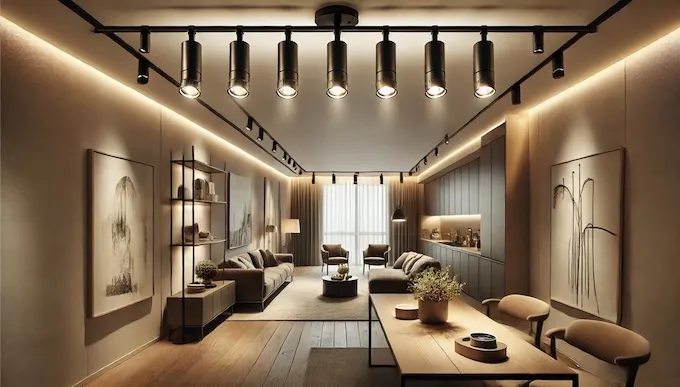 Трековые светильники: стильное и функциональное освещение