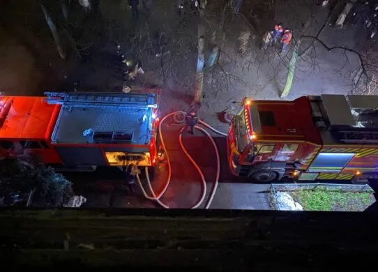 У житомирській п'ятиповерхівці спалахнула пожежа