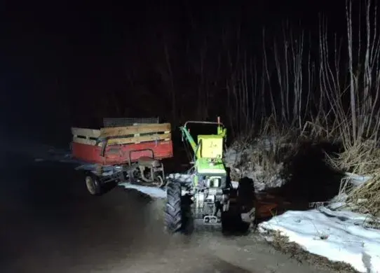 Нещасний випадок на Житомирщині: водій мотоблоку потрапив під колеса свого ж транспорту