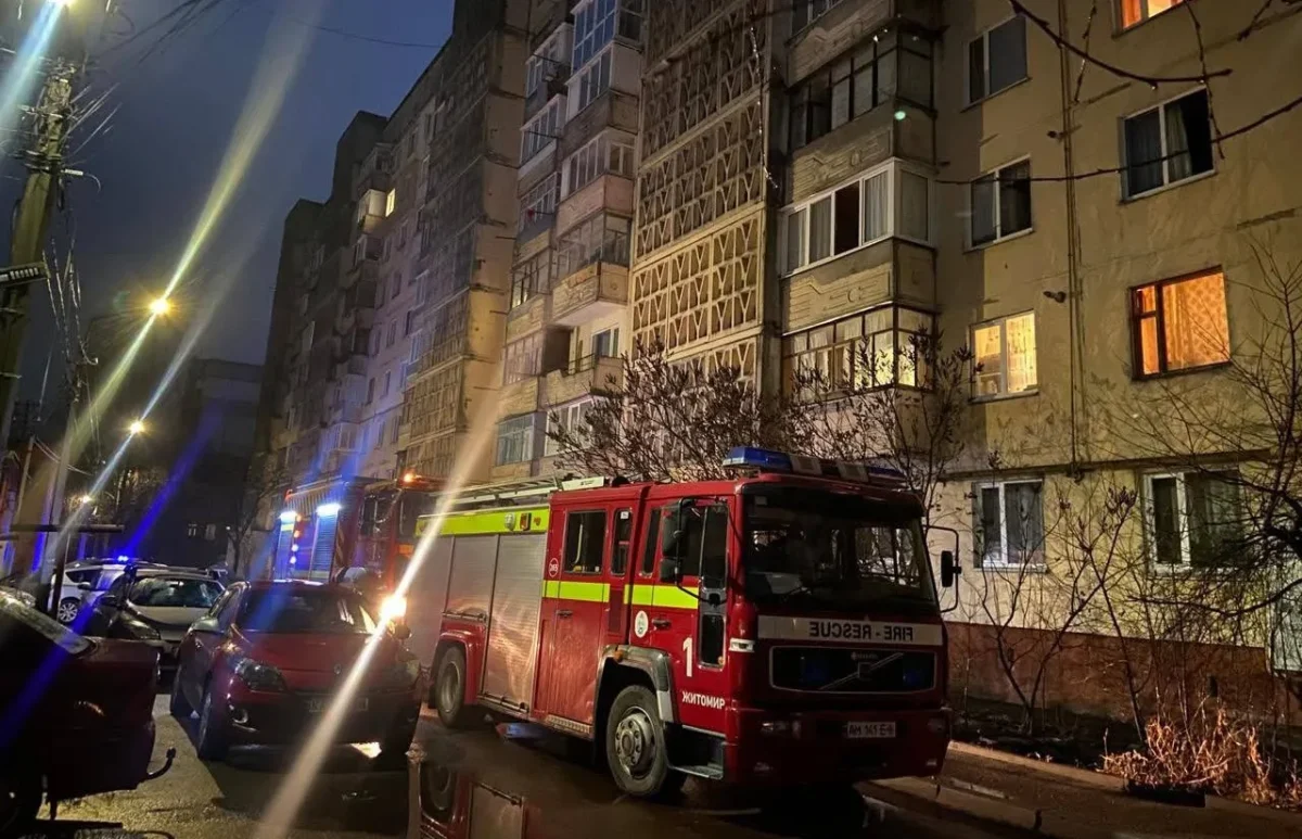У Житомирі в пожежі загинули дві людини