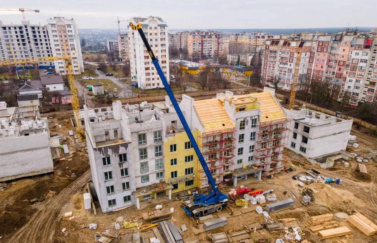 Перший будинок для житлового комплексу ВПО вже звели у Житомирі