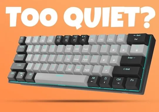 ТОП самых тихих механических клавиатур в 2025 году