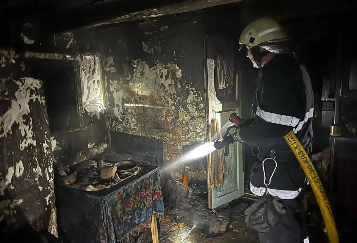 Під час гасіння пожежі на Житомирщині виявили тіло чоловіка