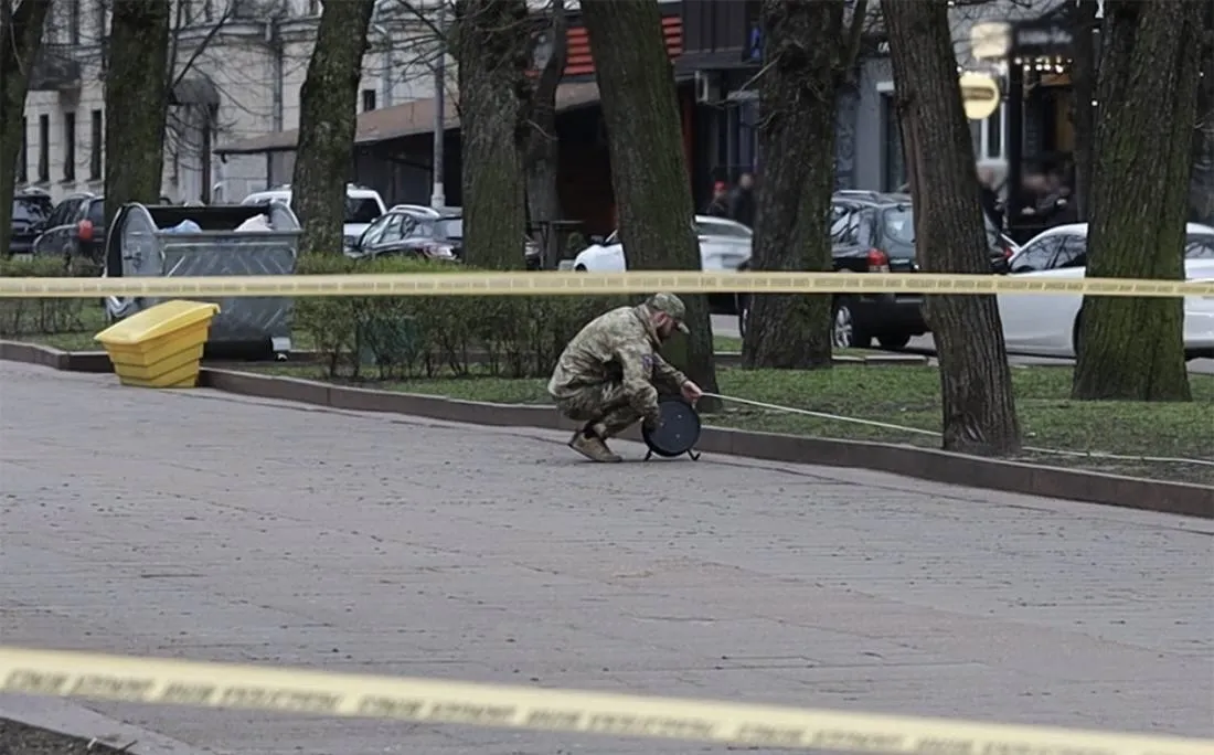 У центрі Житомира знайшли підозрілий рюкзак