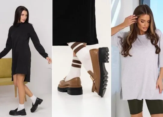 С чем носить длинные носки: топ сочетаний для модных образов