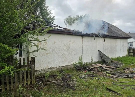 У селищі на Житомирщині пожежа забрала життя літньої жінки