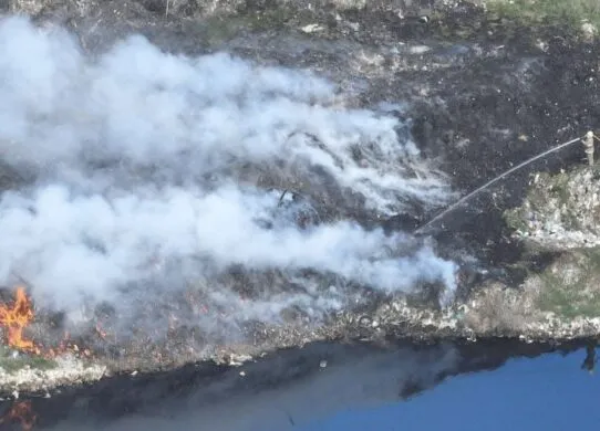 Пожежу на сміттєзвалищі в Житомирі ліквідовано: 7 днів боротьби з вогнем