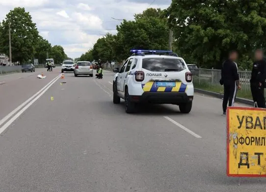 У Коростишеві загинула пенсіонерка внаслідок ДТП