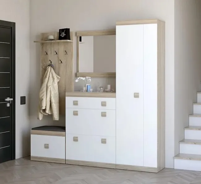 Сучасні шафи в коридор: практичні полиці та стильні етажерки для ідеального інтер’єру