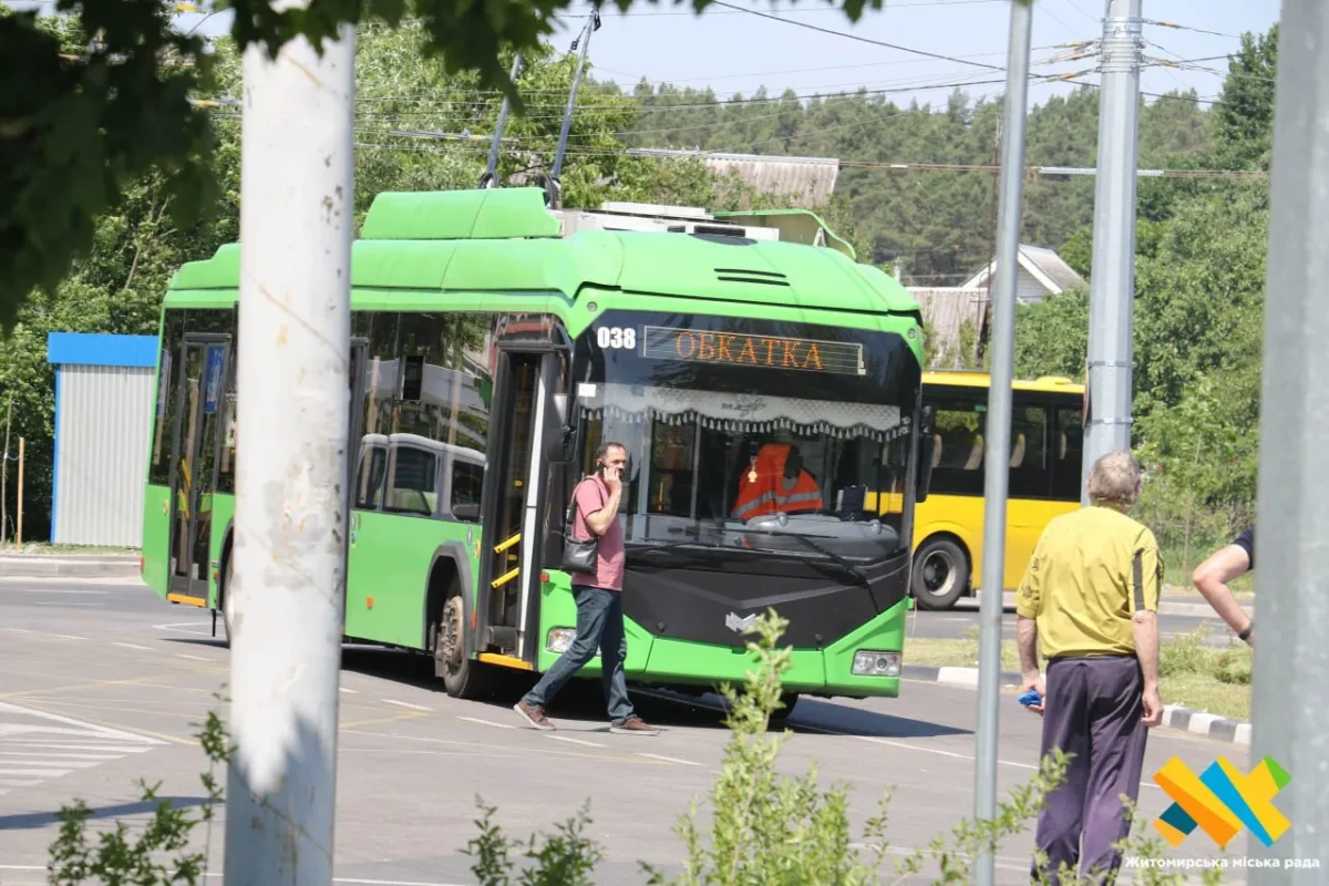 Як курсуватимуть тролейбуси у Житомирі через ремонт на Київській 26 липня