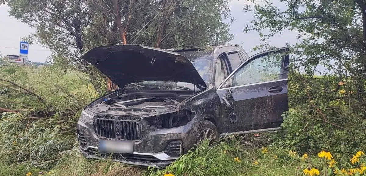 На Житомирщині перекинувся BMW: постраждали діти