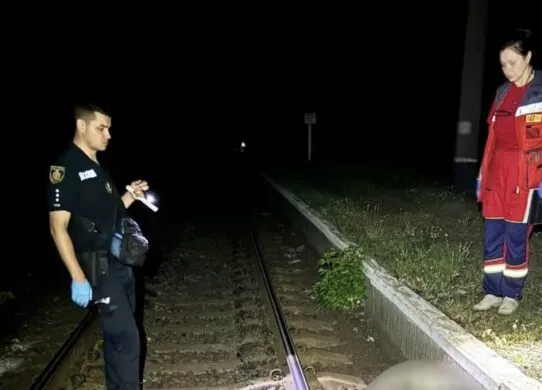Місце трагедії на залізничному перегоні під Бердичевом, де загинув пенсіонер