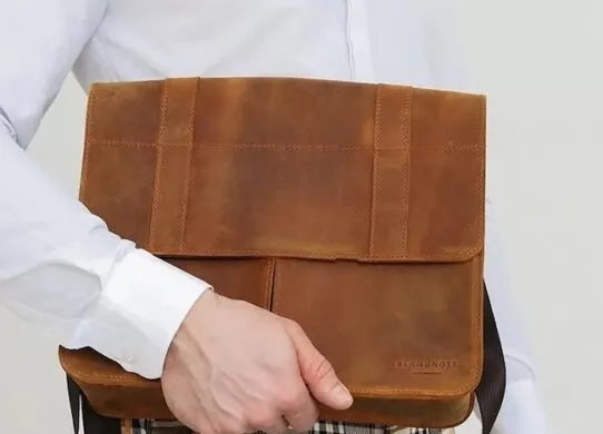 Сумка без лишних слов: как мужчины Киева выбирают практичность в коже