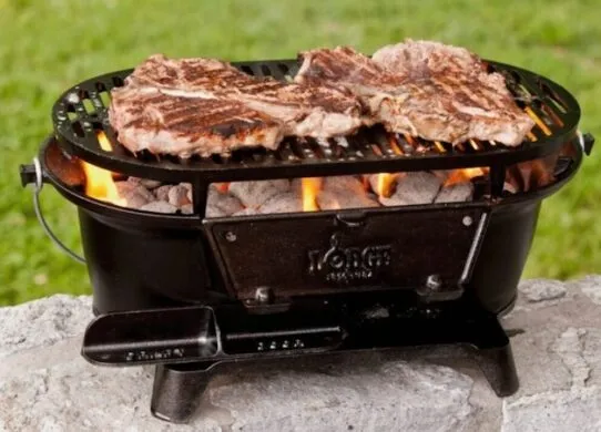 Вугільний гриль як секрет смачної їжі