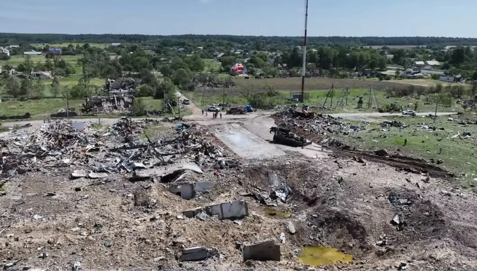 У Березині завершили обстеження місця вибуху