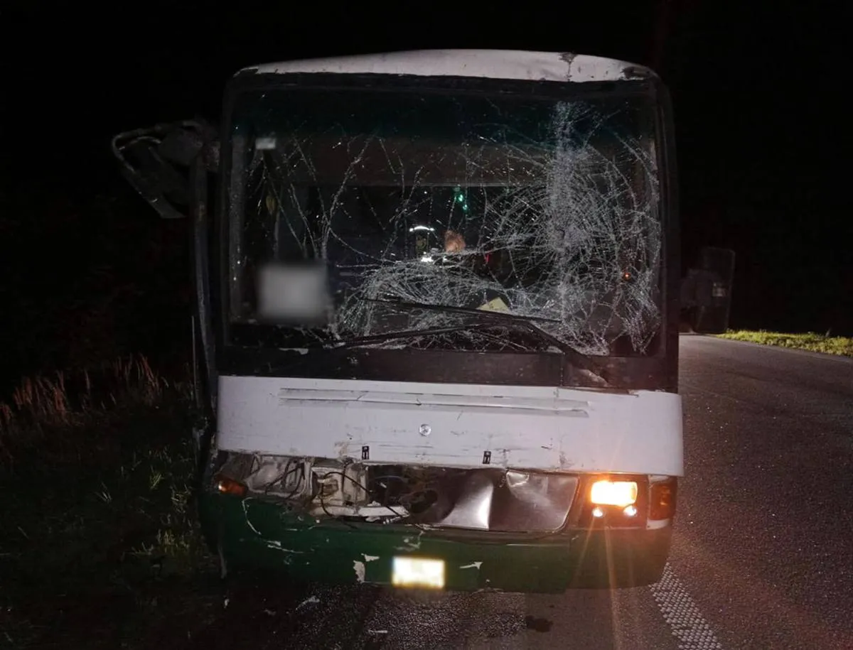 Нічна ДТП на трасі Київ - Чоп: постраждав водій вантажівки