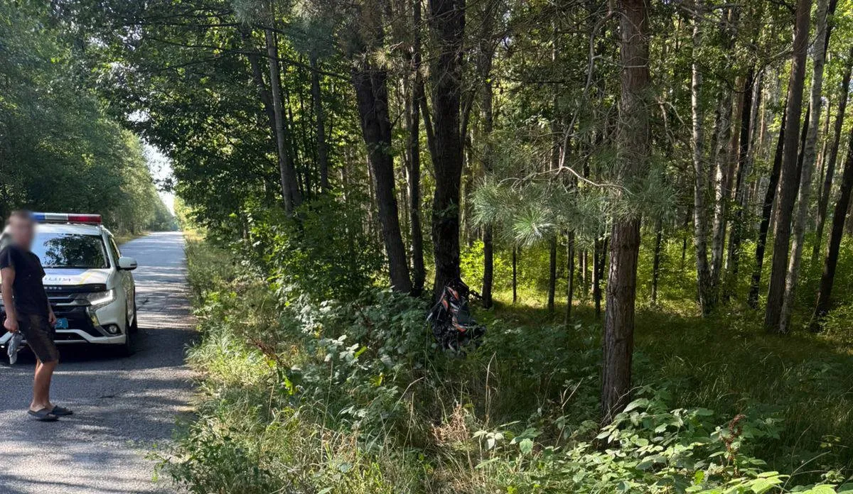 На Звягельщині розбився 25-річний мотоцикліст