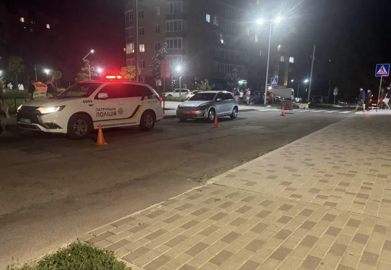 У Житомирі п’яний водій збив двох дітей і втік з місця ДТП