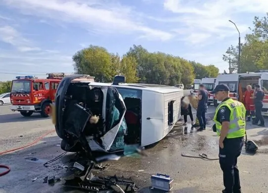 На Житомирщині внаслідок ДТП перекинувся рейсовий автобус - десятки постраждалих