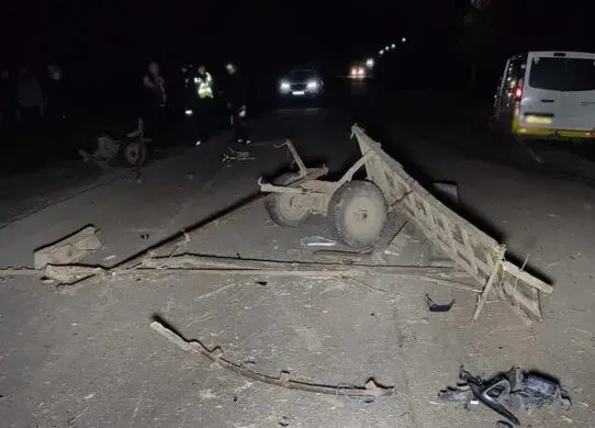 На Житомирщині - ще одна ДТП: віз зіткнувся з мікроавтобусом