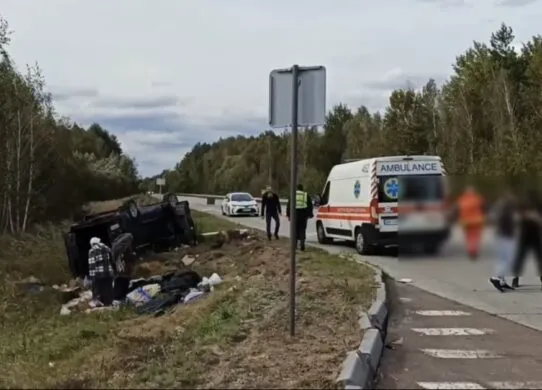 На трасі у Житомирській області сталася аварія з потерпілими
