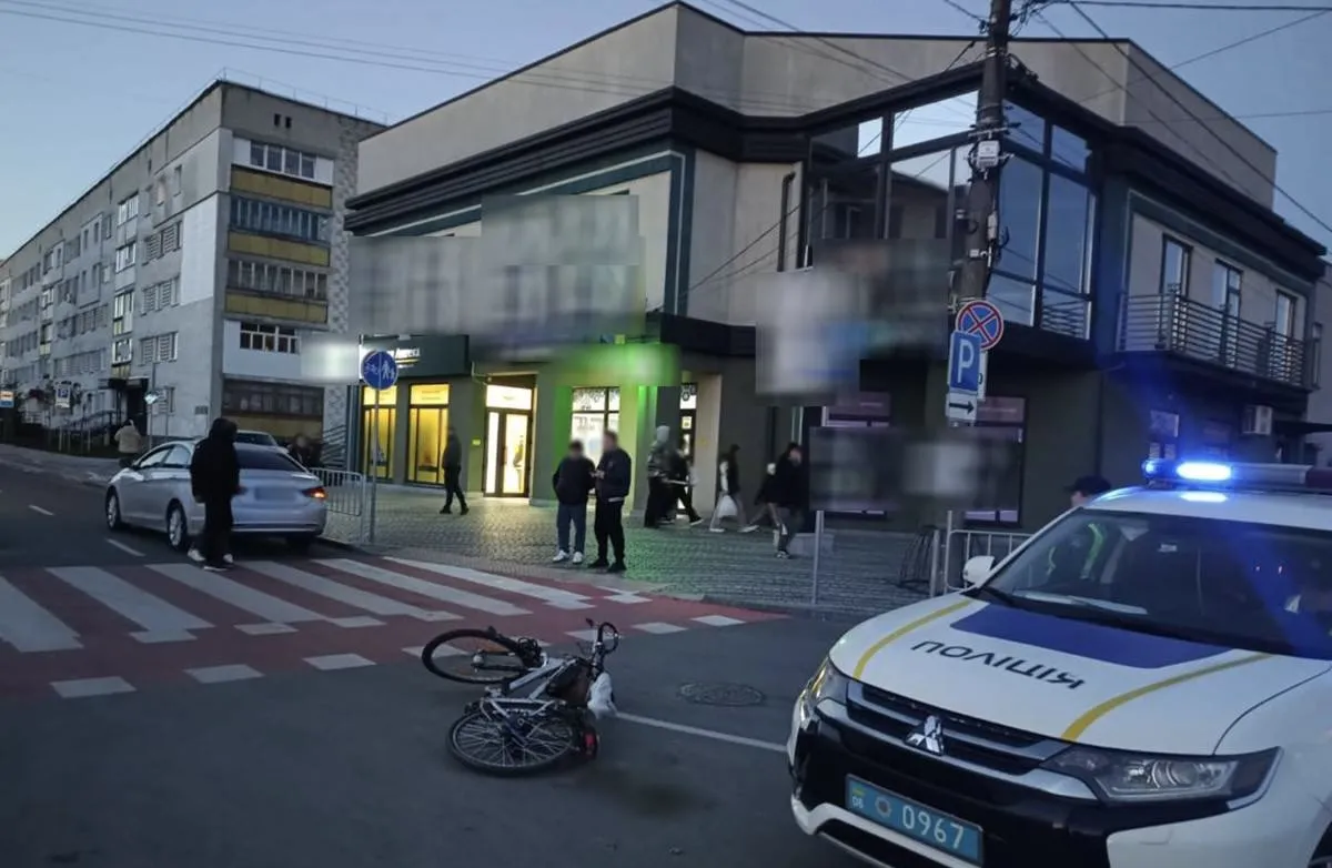 У Звягелі велосипедист постраждав у ДТП: деталі