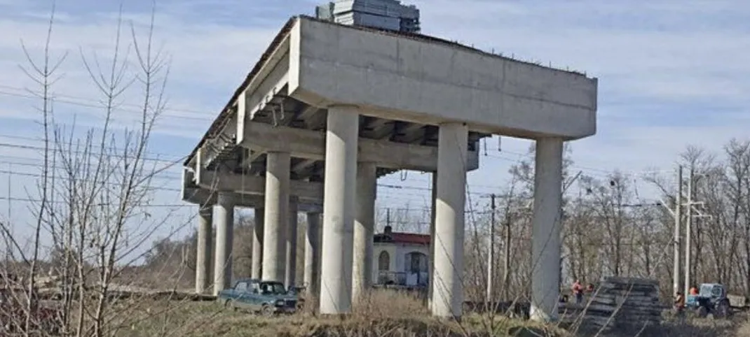 На Житомирщині відновили будівництво мосту, зупиненого через війну