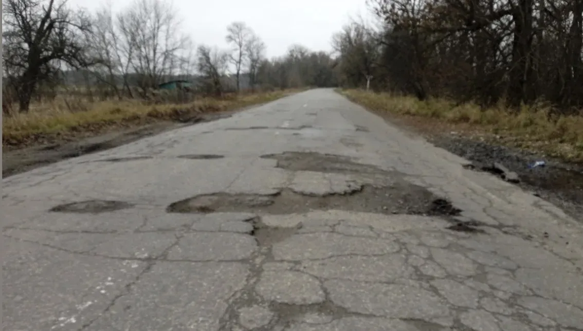 На Житомирщині люди масово скаржаться на дороги між селами
