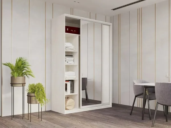 Шафа купе з дзеркалом - чи підходить вона для дитячої кімнати та які має переваги