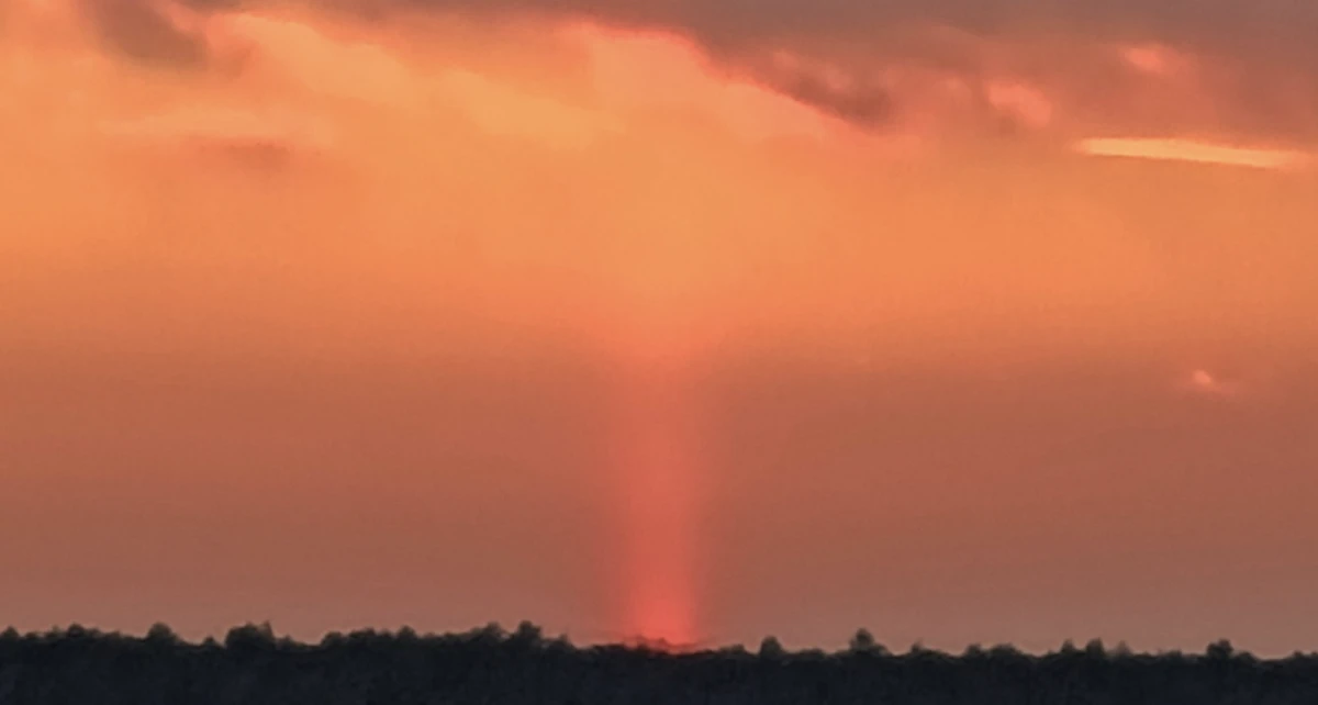 Над Житомиром помітили унікальне явище: що це було