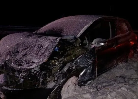 На Житомирщині двоє водіїв по черзі вилетіли з дороги в одному місці