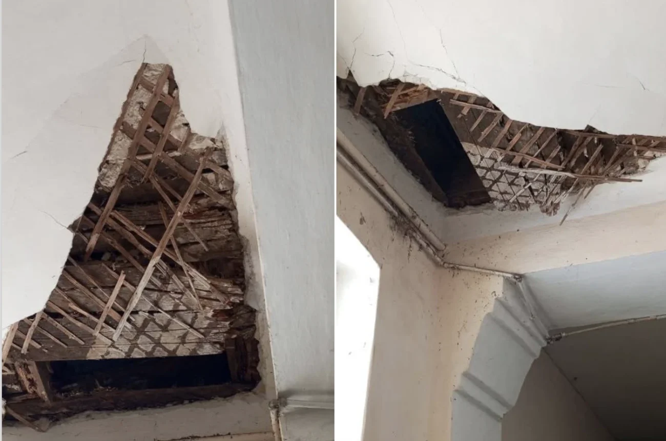 У Бердичеві люди бояться ходити власним під’їздом через обвали