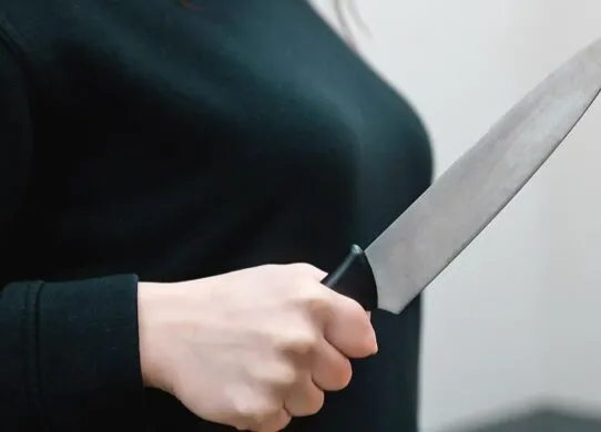 Різанина на ринку в Житомирі: п'яна жінка напала з ножем на знайомого