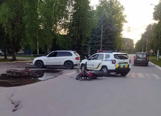 На Житомирщині підлітки влаштували дві масштабні аварії на мотоциклах