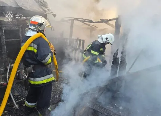 Обстріл Малина: росіяни поцілили в інфраструктурний об'єкт