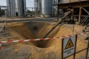 Трагедія на Житомирщині: батько 5 дітей задихнувся у зерні соняшника через халатність директорки